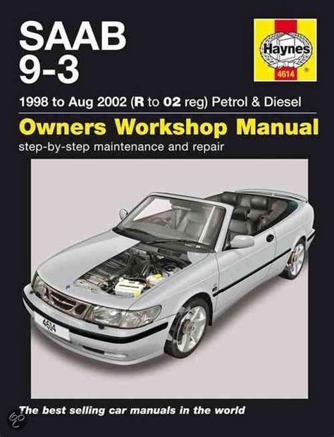 Download Saab 9 3 Petrol And Diesel Service Repair Manual 1998 To 2002 Torrent 