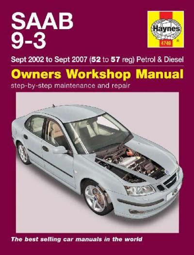 Read Saab 9 3 Petrol Diesel Service And Repair Manual 07 11 Haynes Service And Repair Manuals By M R Storey 2013 01 10 