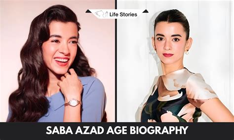 saba azad biography template
