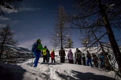 sabato 11 marzo Ciaspolata al chiaror di Luna