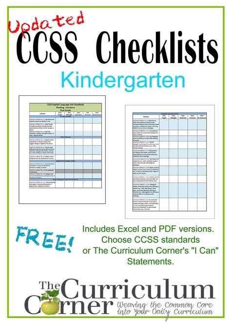 Sabineboysen De Kindergarten Ccss Checklist Html Kindergarten Common Core Standards Checklist - Kindergarten Common Core Standards Checklist
