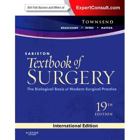 Read Online Sabiston Manual Of Surgery 19Th Edition 