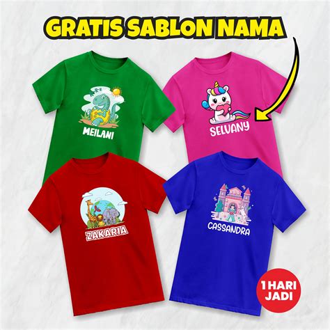 Sablon Kaos Anak Di Manado Berkaos Com Sablon Kaos Manado - Sablon Kaos Manado