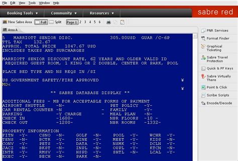 Sabre Native Emulator