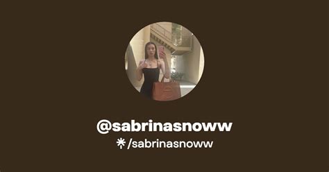 sabrinasnoww creator profile