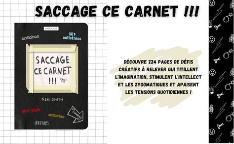Saccage Ce Carnet