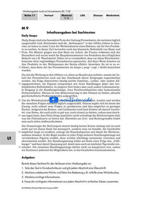 sachtext inhaltsangabe