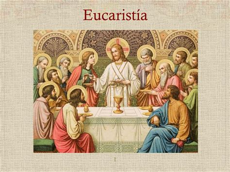 sacramento de la eucaristia powerpoint