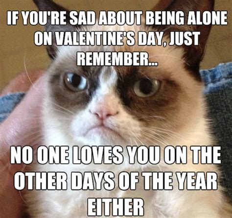 sad on valentines day meme
