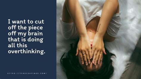 Sad Overthinking Quotes