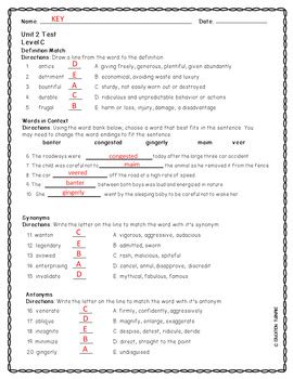 Read Sadlier Oxford Vocabulary Answers Level C New Edition 