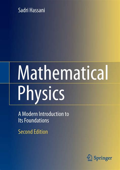 Sadri Hassani Mathematical Physics Solution