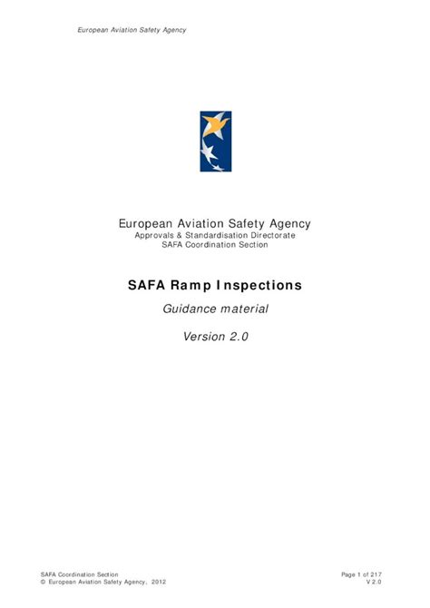 Download Safa Ramp Inspections Easa Europa Eu 