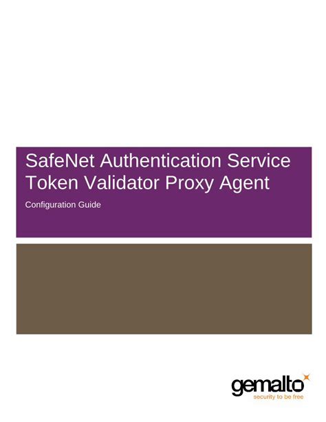 Safenet Authentication Service Token Guide