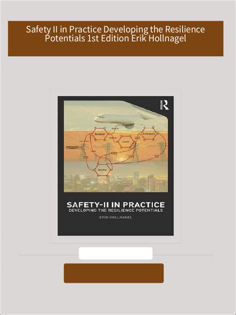 Read Safety Ii In Practice Developing The Resilience Potentials 