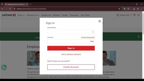 safeway oracle login