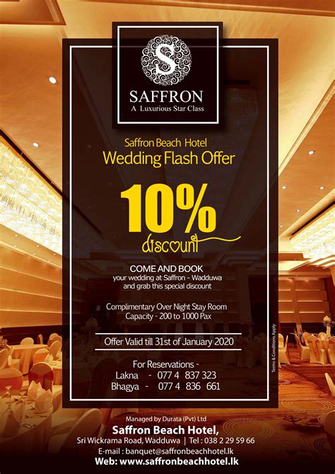 Saffron Hotel Wedding