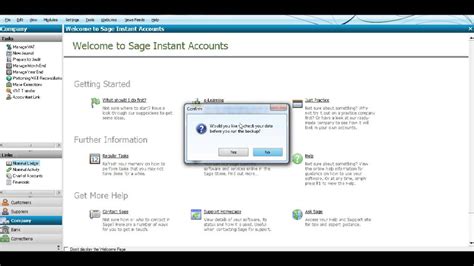 sage instant accounts tutorial