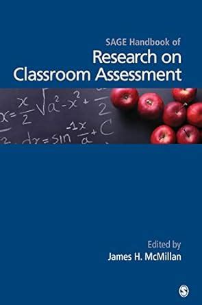 Read Online Sage Handbook Of Research On Classroom Assessment Hardback 