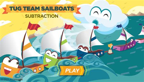 Sailboat Subtraction Arcademics Tugboat Math - Tugboat Math
