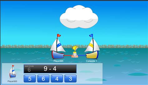 Sailboat Subtraction Kids Math Games Sailboat Subtraction - Sailboat Subtraction