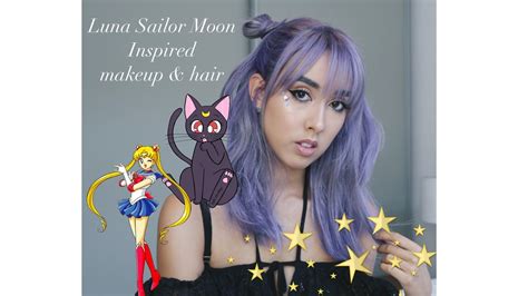 Sailor Moon Luna Makeup