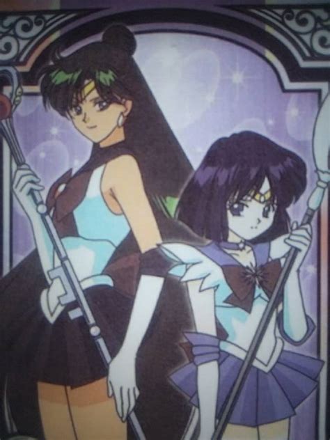 sailor pluto and sailor saturn