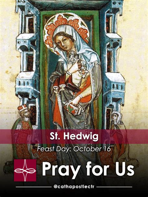 saint hedwig and me