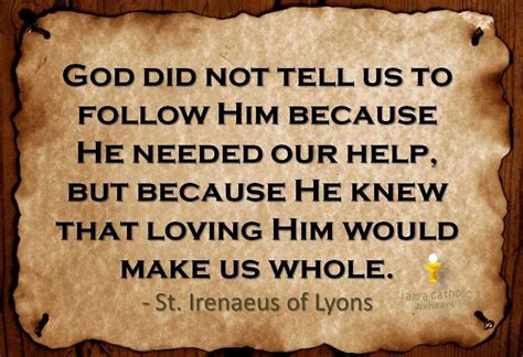 Saint Irenaeus Quotes