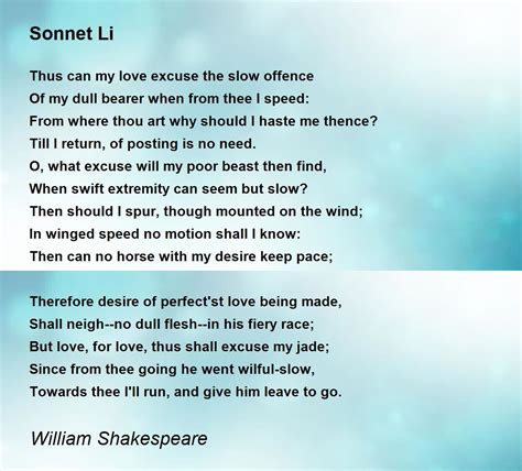 saint sonnet horse