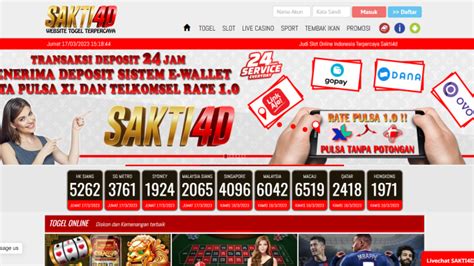 SAKTI4D - Dapatkan keuntungan dengan angka-angka yang cerdas