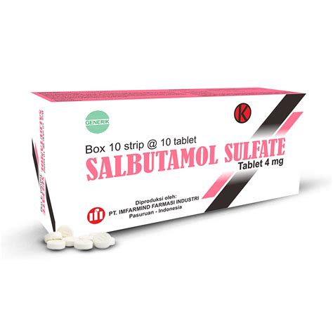 salbutamol sulfate 4 mg