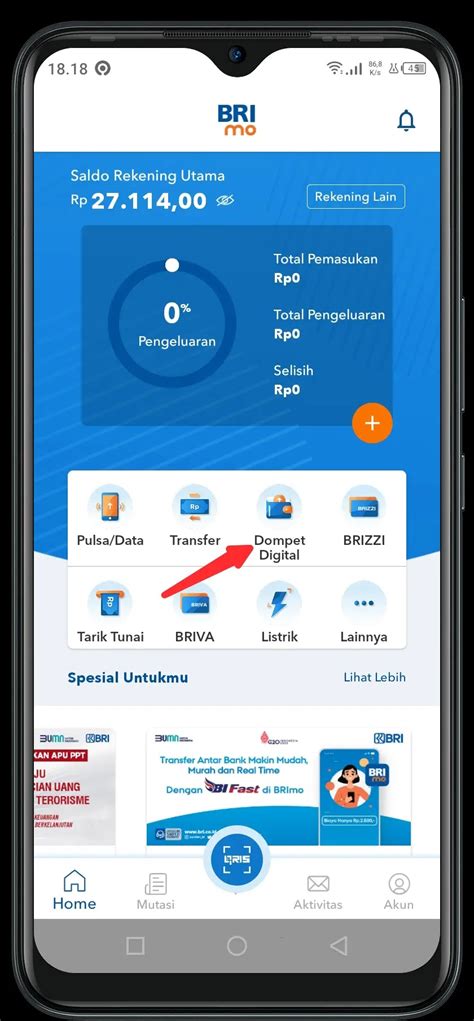 SALDO BRI MOBILE：Mudah dan Cepat, Begini Cara Top-Up Saldo BRIZZI Jelang Nataru