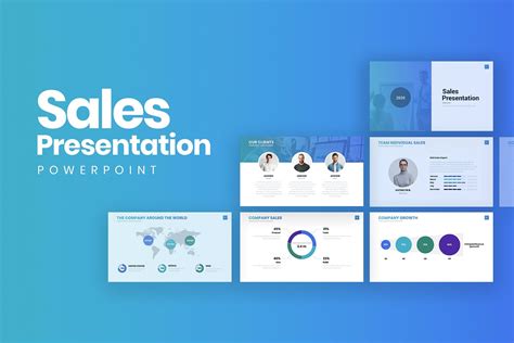 sales powerpoint presentation template free