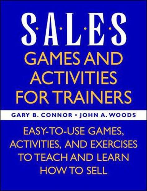 Read Sales Games And Activities For Trainers 