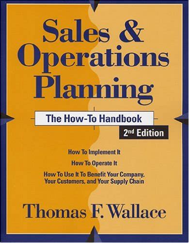 Download Sales Operations Planning The How To Handbook 