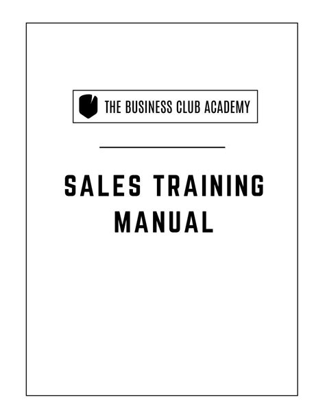 Read Online Sales Training Manual Outline Ricuk 