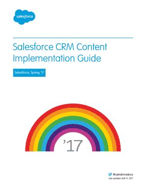 Read Online Salesforce Crm Content Implementation Guide 