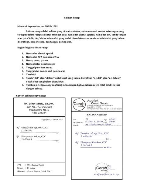 salinan resep | Bun mau nanya apakah tidak apa apa