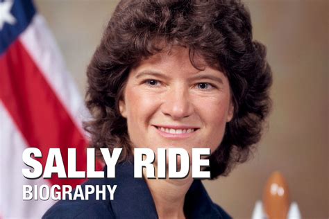 sally ride timeline biography