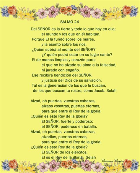 Salmo 24 Completo