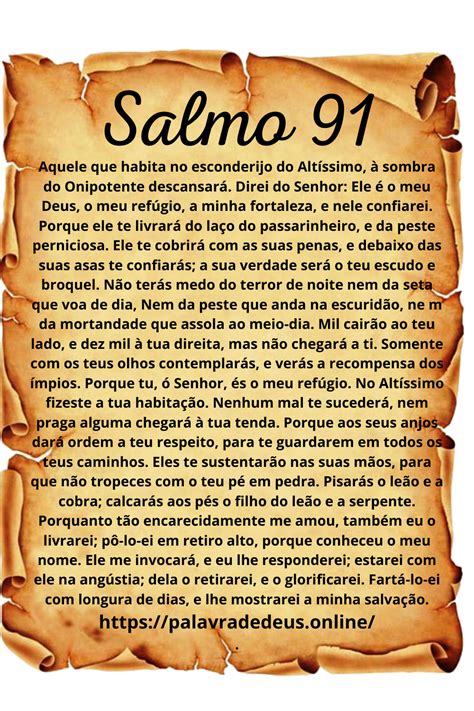 Salmo 91 Escrito