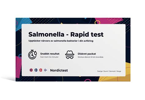 salmonella test hemma