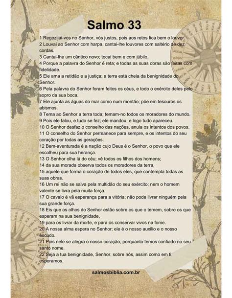 Salmos 33 Completo