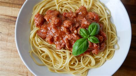 salsiccia spaghetti