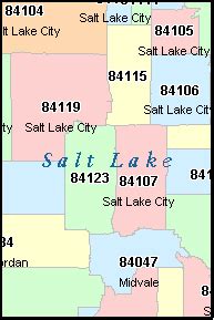salt lake utah zip code