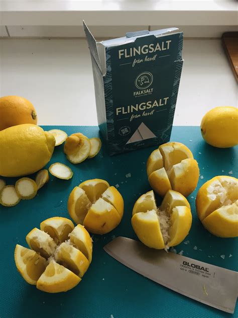 saltinlagda citroner anvandning