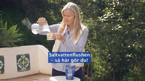 saltvattenflush vilket salt