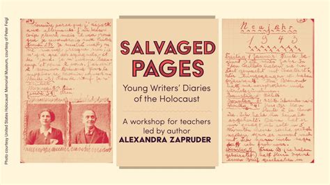 Read Online Salvaged Pages Young Writers Diaries Of The Holocaust 