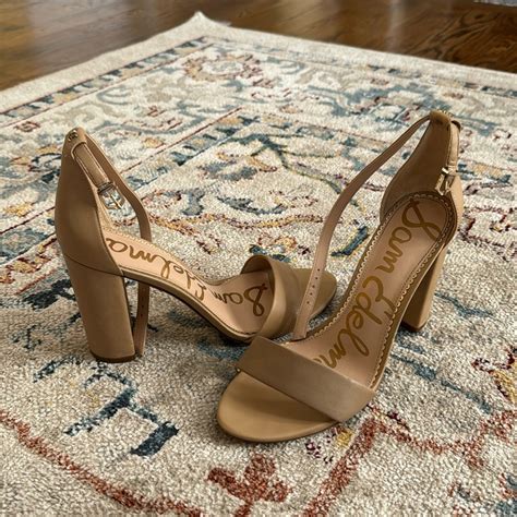 sam edelman nude heels